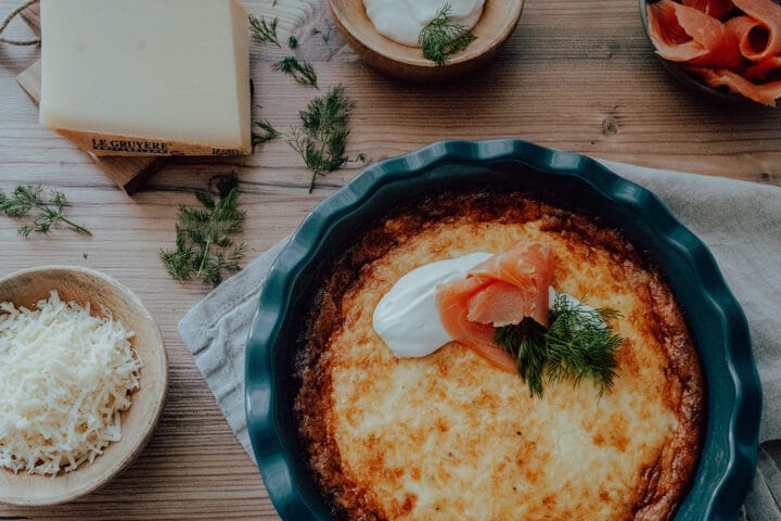 Västerbottenpaj – Schwedische Käse-Quiche mit Le Gruyère AOP