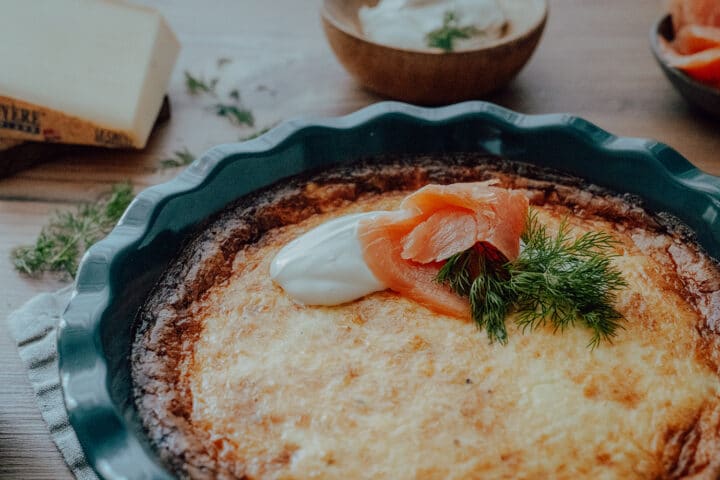 Västerbottenpaj – Schwedische Käse-Quiche mit Le Gruyère AOP