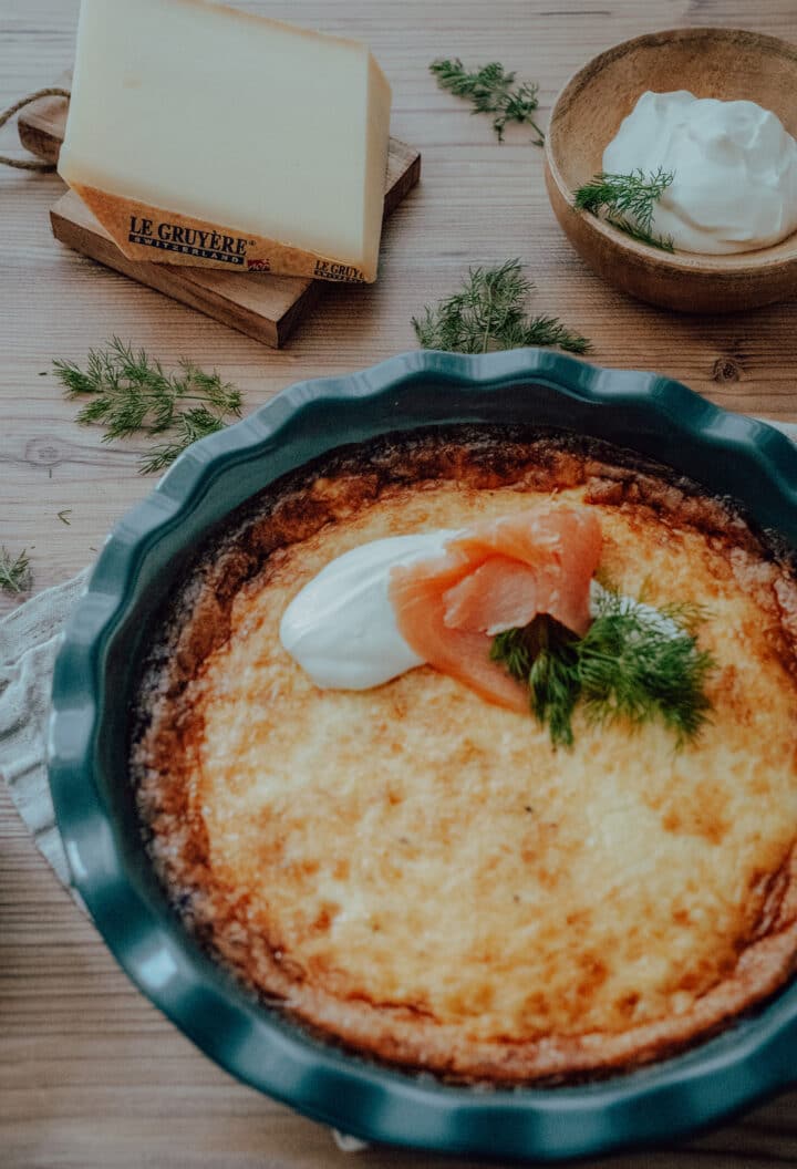 Västerbottenpaj – Schwedische Käse-Quiche mit Le Gruyère AOP