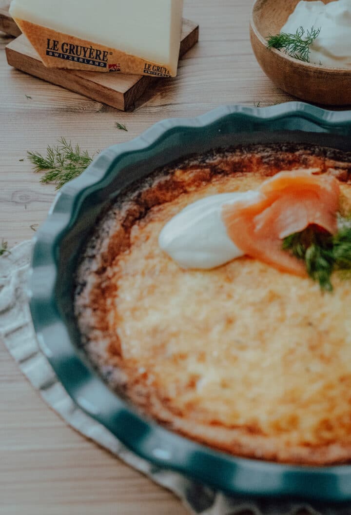 Västerbottenpaj – Schwedische Käse-Quiche mit Le Gruyère AOP