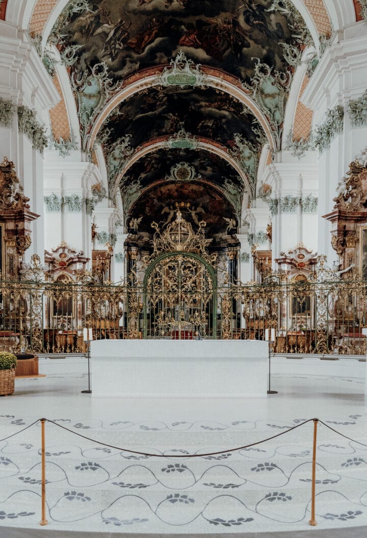 Die Stiftskirche in St. Gallen