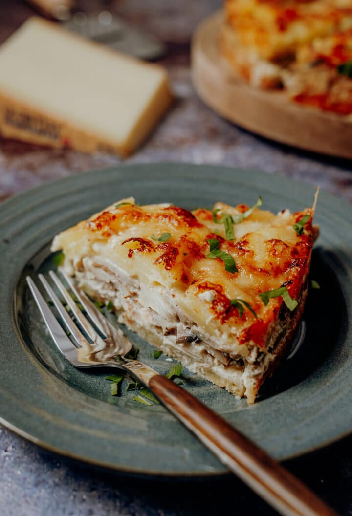 Finnischer Pilzkuchen mit Le Gruyère AOP