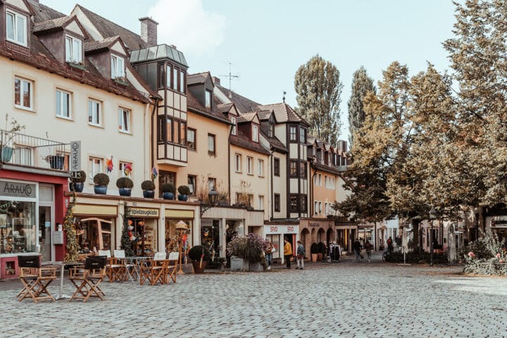 Der beschauliche Trödelmarkt in Nürnberg