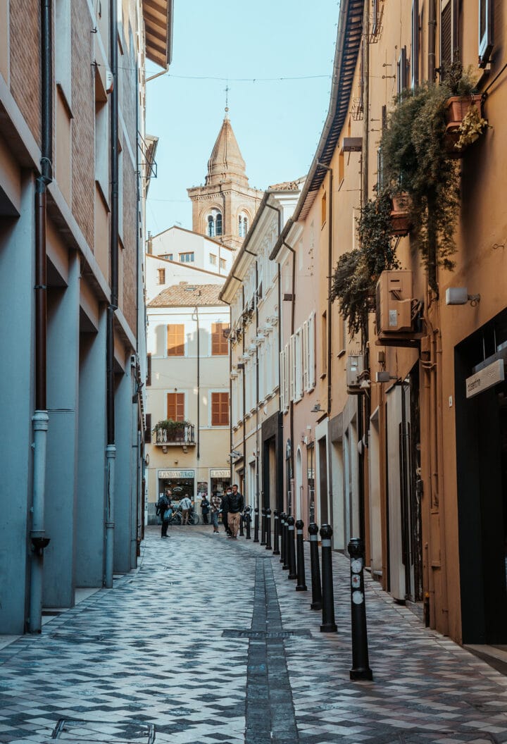 Cesena – eine italienische Stadt wie aus dem Bilderbuch