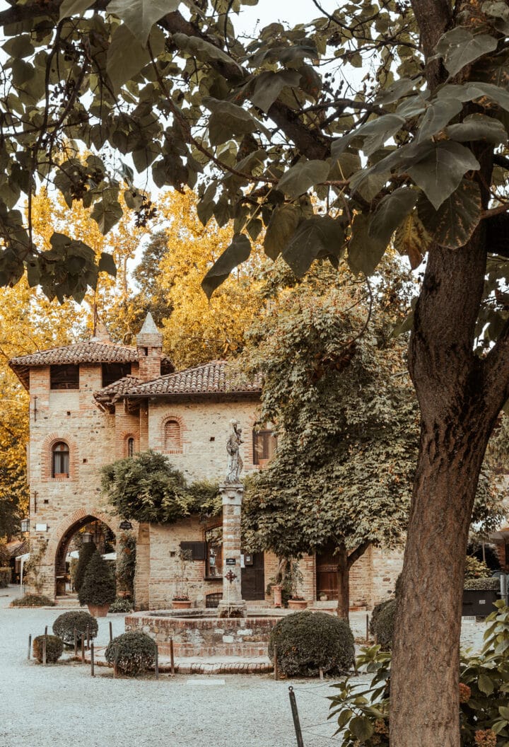 Grazzano Visconti in der Emilia-Romagna