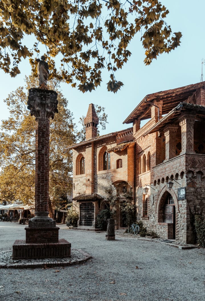 Grazzano Visconti in der Emilia-Romagna
