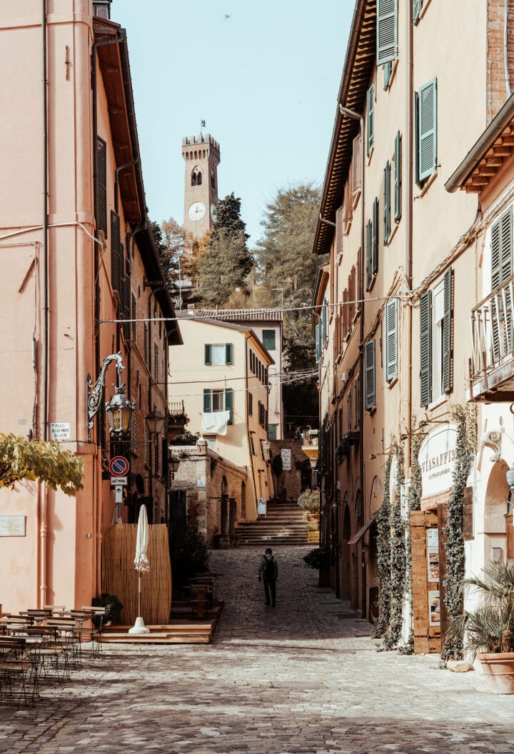 Santarcangelo di Romagna – die malerische Stadt auf dem Jupiterhügel