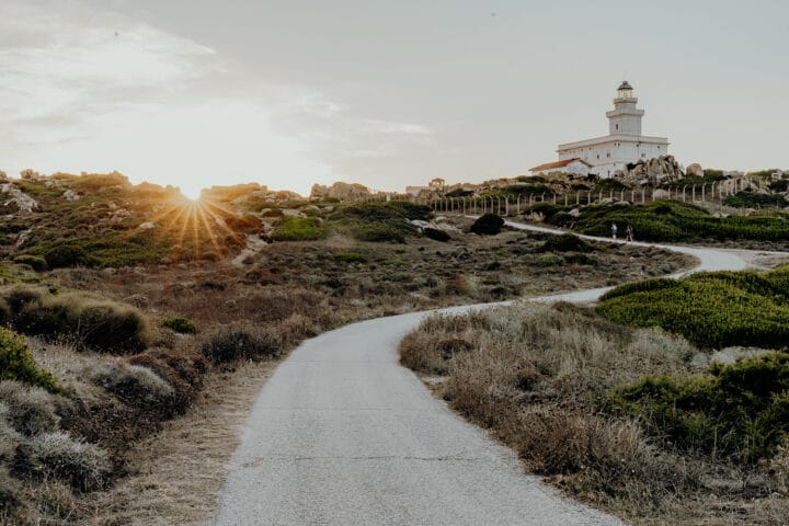 Der Leuchtturm am Capo Testa