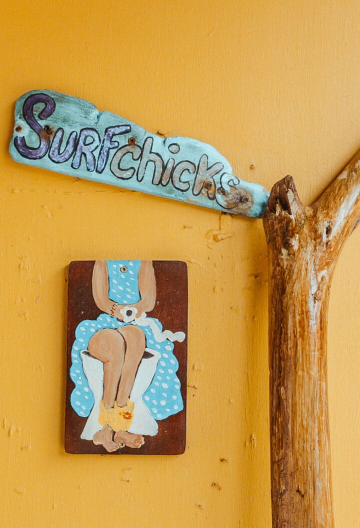 « Jibe City » in der Lac Bay, Bonaire