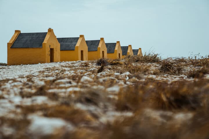 Die Sklavenhütten von Bonaire