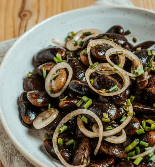 Steirischer Käferbohnensalat mit Kernöl
