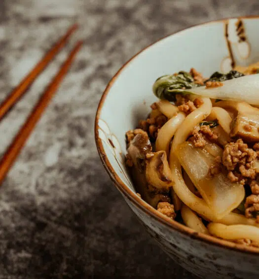 Yaki Udon - Rezept für gebratene Udon Nudeln aus Japan