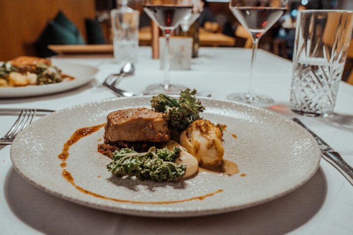 Regionales Genussmenü im « dahoim »