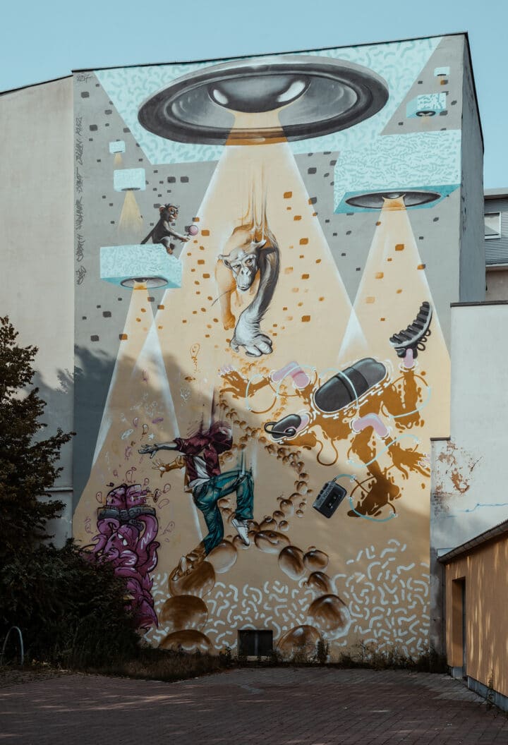 Streetart in Gostenhof Nürnberg