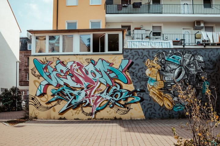 Streetart in Gostenhof Nürnberg