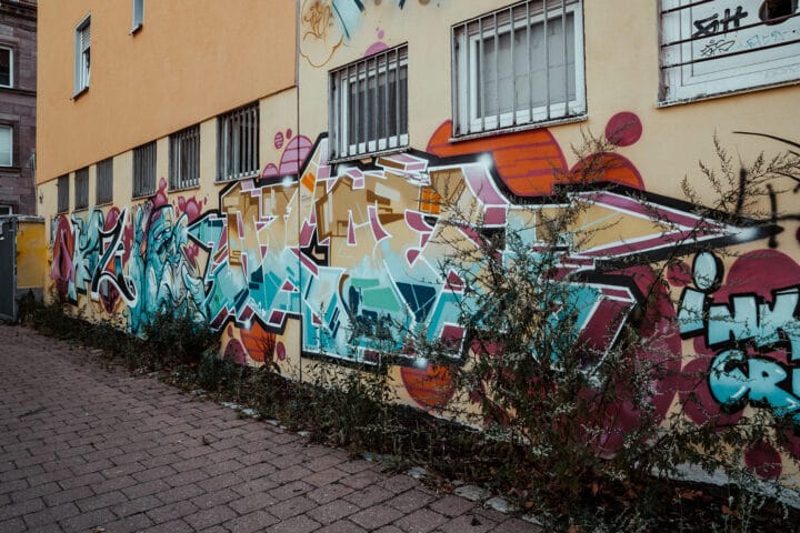 Streetart in Gostenhof Nürnberg