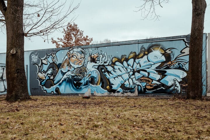 Streetart am Westbad Nürnberg