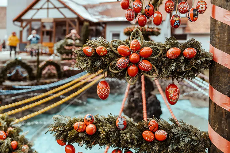 Osterbrunnen in Bieberbach