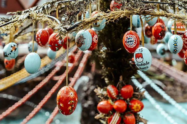 Osterbrunnen in Bieberbach