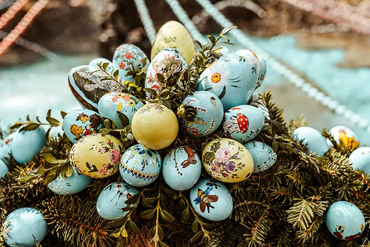 Osterbrunnen in Bieberbach