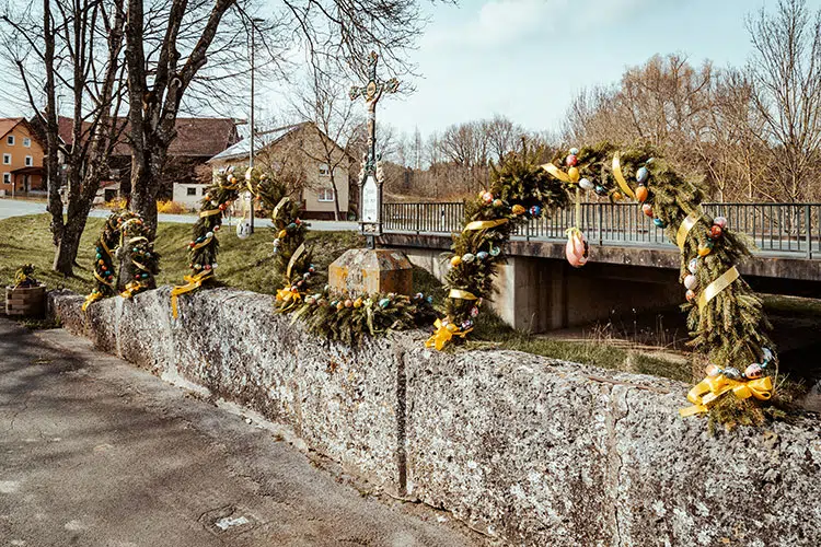 Osterbrunnen in Drosendorf