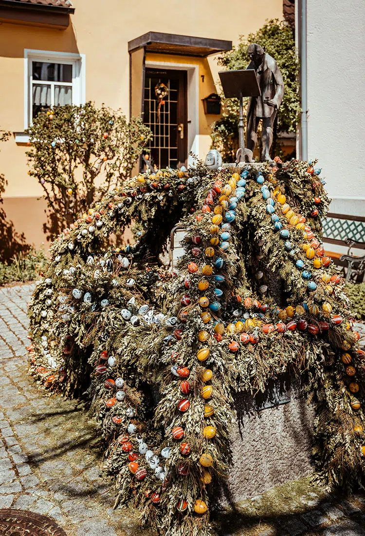 Osterbrunnen in Ebermannstadt
