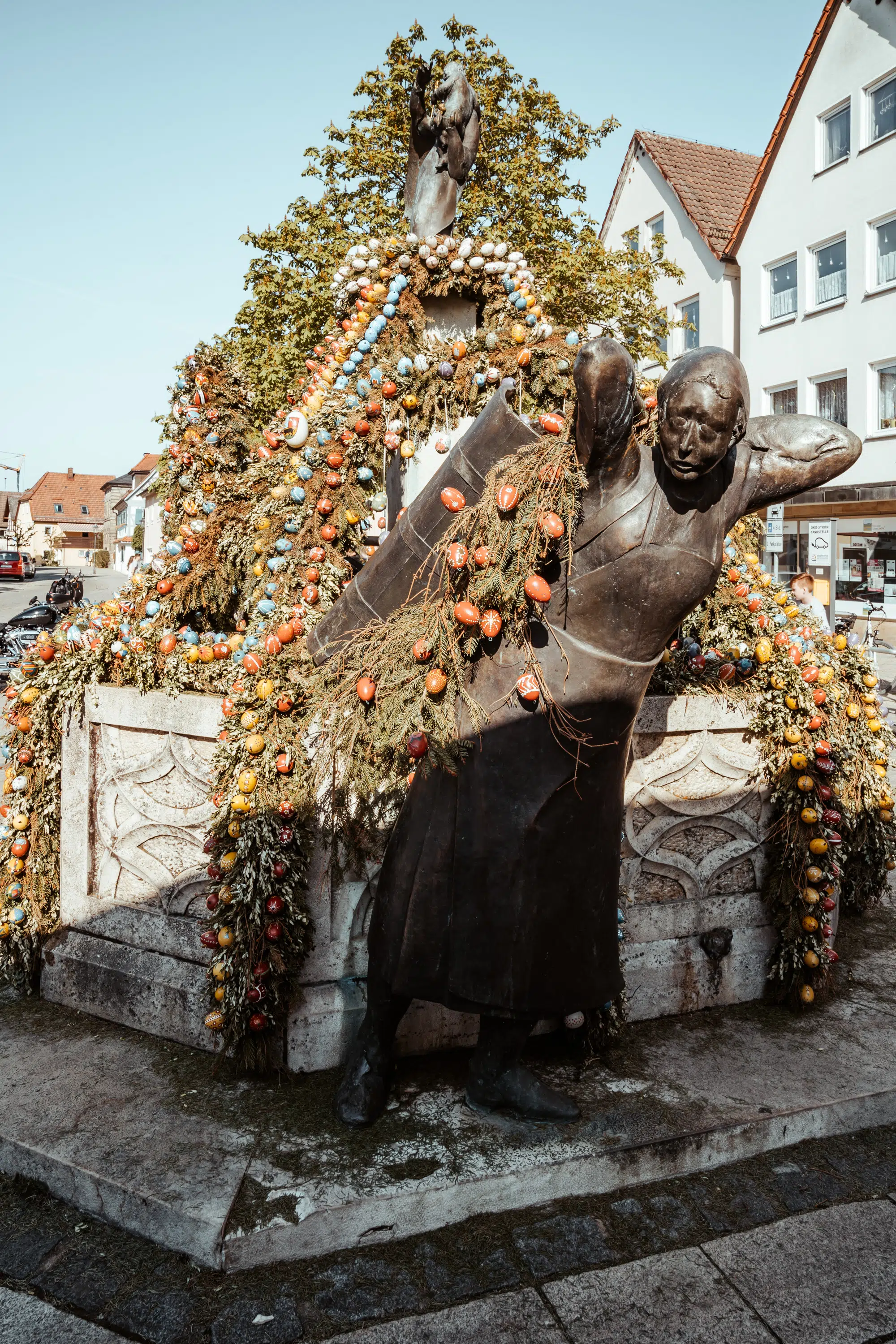 Osterbrunnen in Ebermannstadt