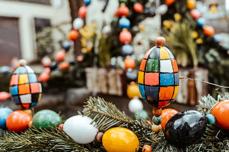Osterbrunnen in Egloffstein