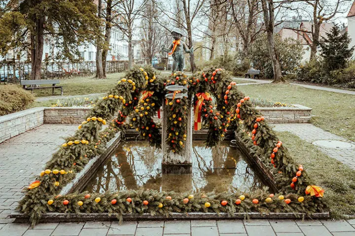 Osterbrunnen in Forchheim