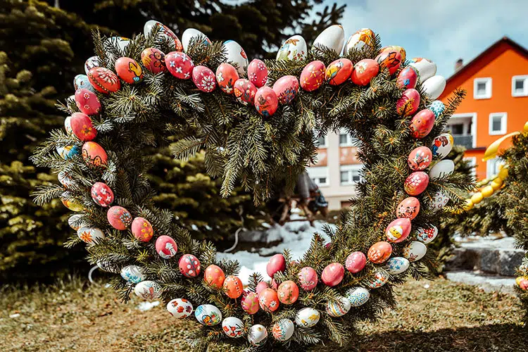 Osterbrunnen in Geschwand