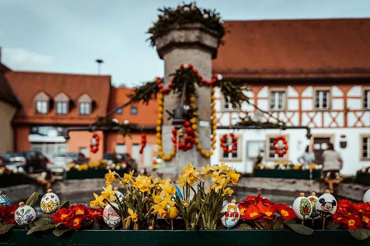 Osterbrunnen in Heiligenstadt
