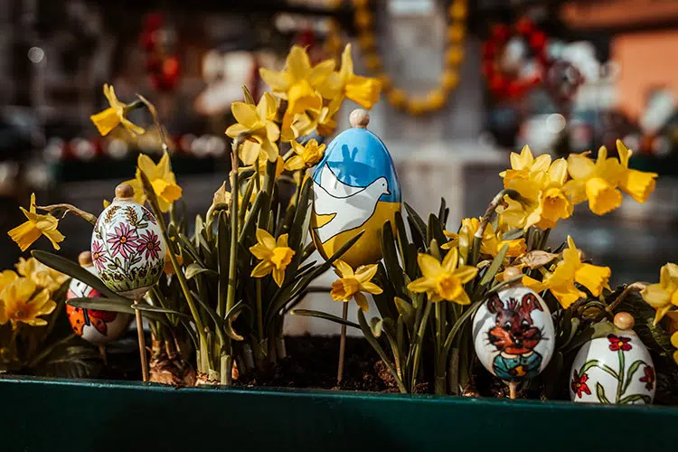 Osterbrunnen in Heiligenstadt