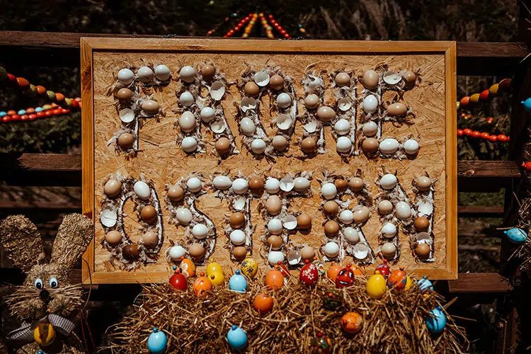 Osterbrunnen in Obertrubach