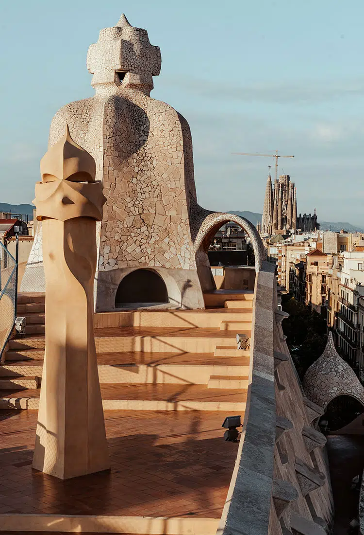 Die Casa Milà in Barcelona