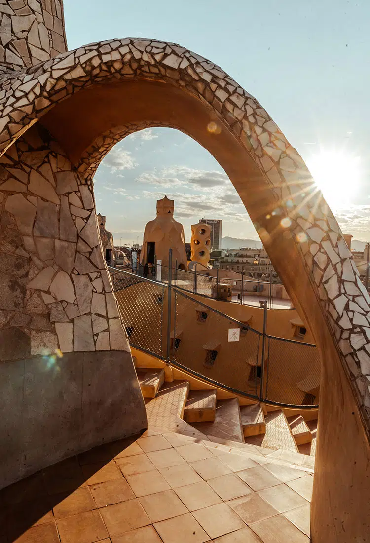 Die Casa Milà in Barcelona