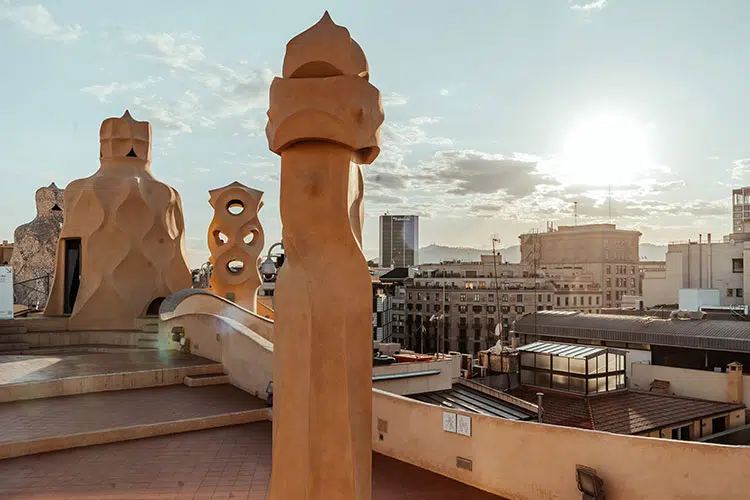 Die Casa Milà in Barcelona