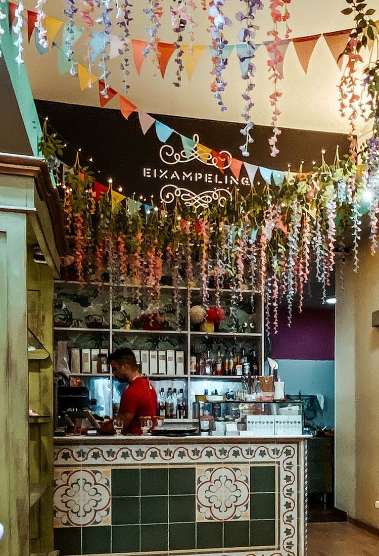 Frühstück in der Eixampeling Brunch Café & Bar in Barcelona