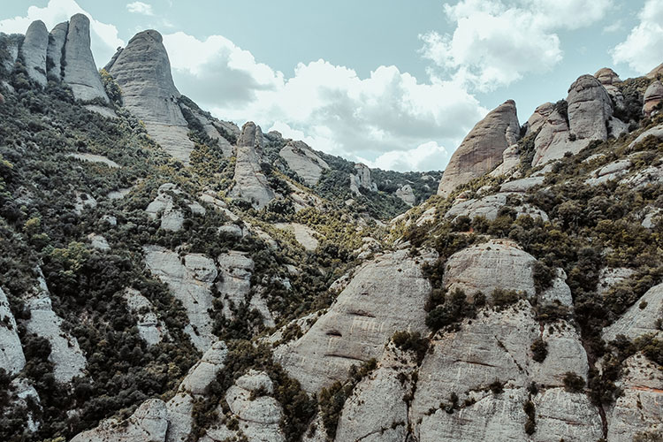 Wandern im Naturpark Montserrat
