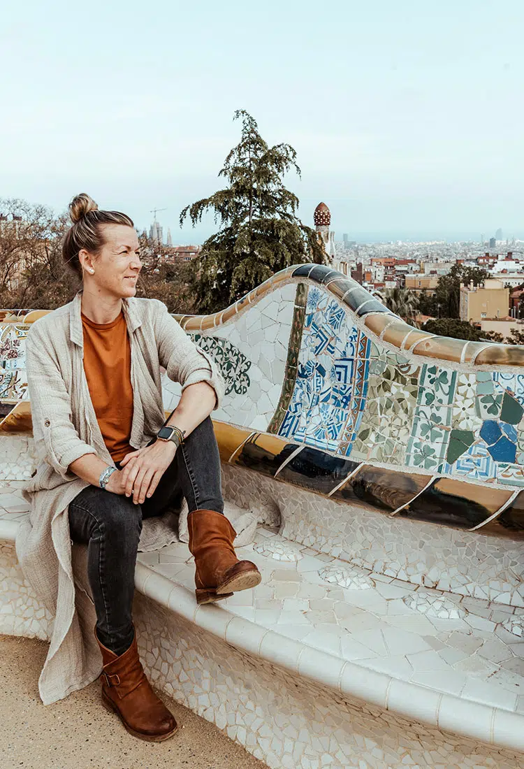 Der Park Güell in Barcelona
