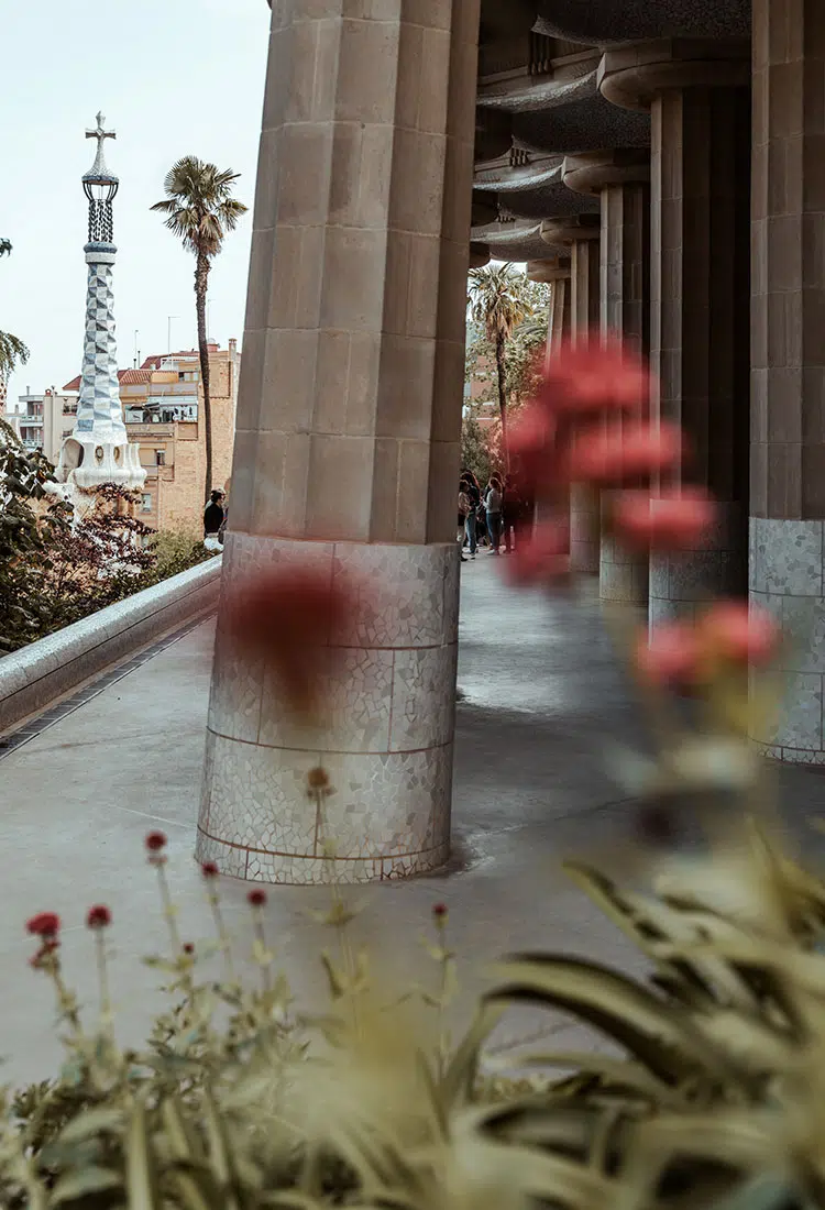 Der Park Güell in Barcelona