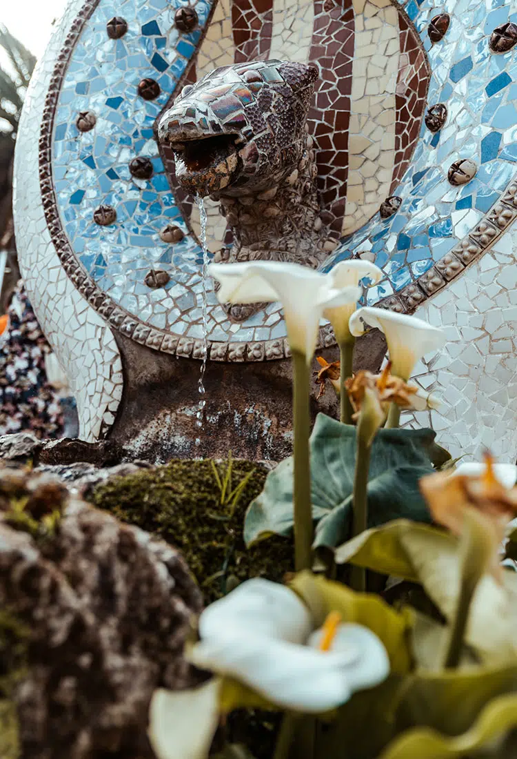 Der Park Güell in Barcelona