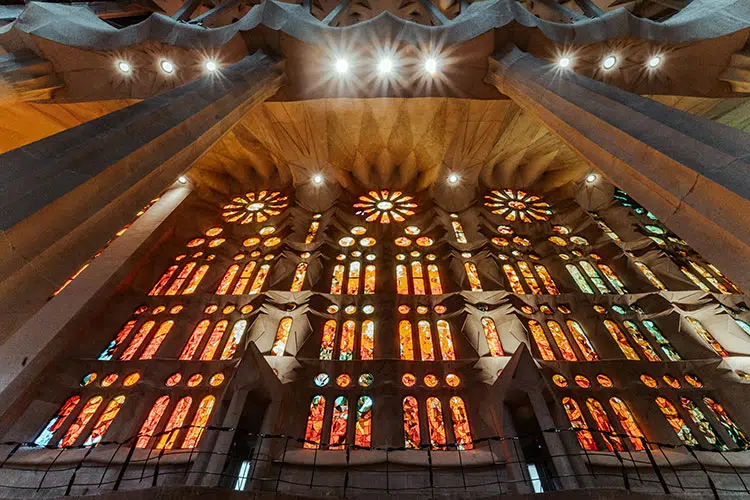 Die Sagrada Família in Barcelona