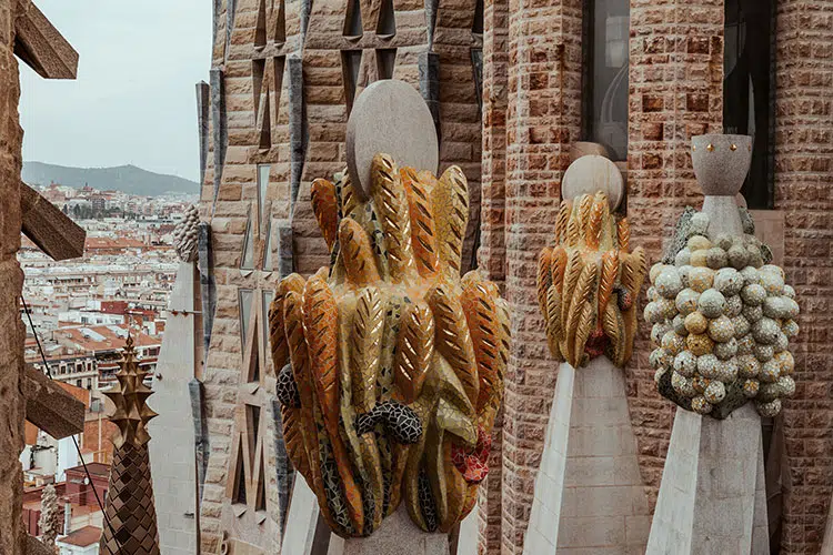 Die Sagrada Família in Barcelona