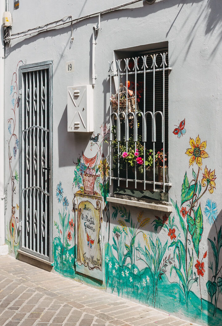 Borgo San Giuliano, Rimini, Emilia-Romagna, Italien