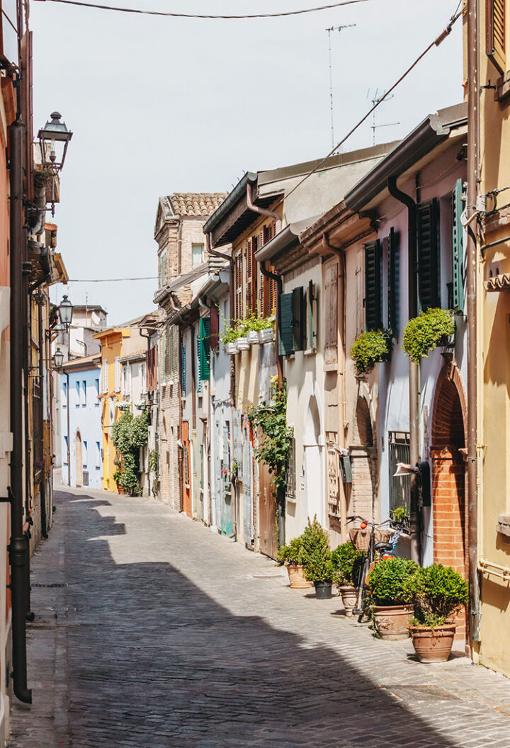 Borgo San Giuliano, Rimini, Emilia-Romagna, Italien