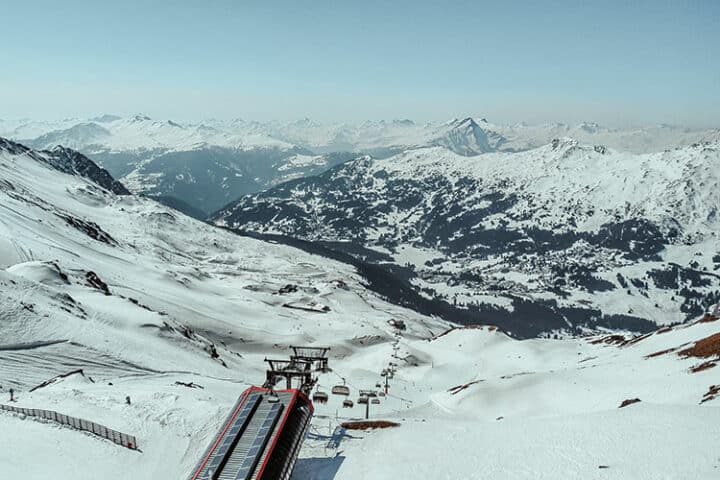Das Skigebiet Arosa Lenzerheide in Graubünden