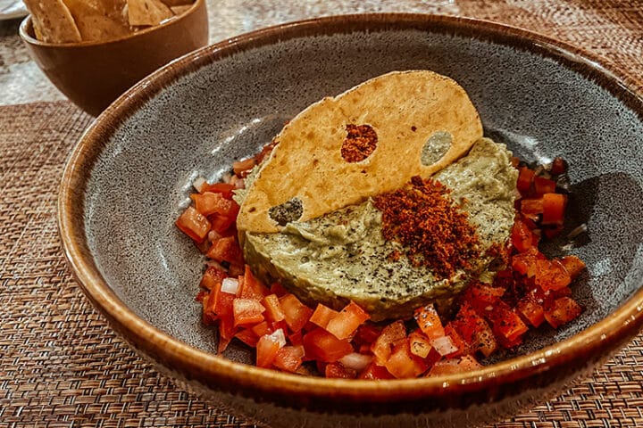 Essen im La María Cocina Peninsular, Campeche, Mexiko