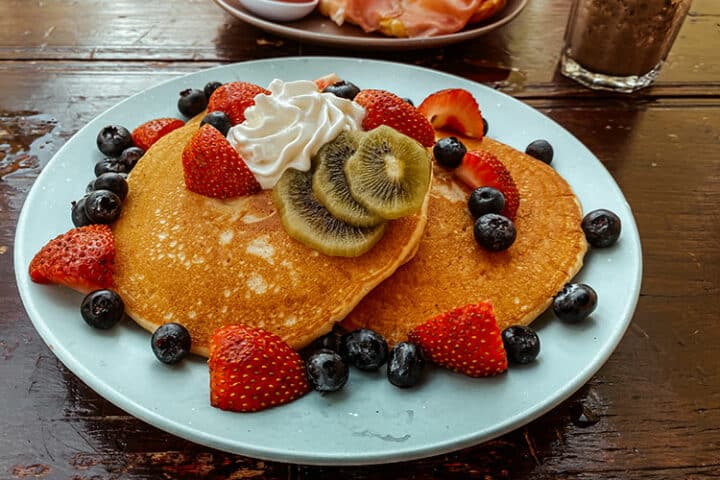 Frühstücken im Luan, Campeche