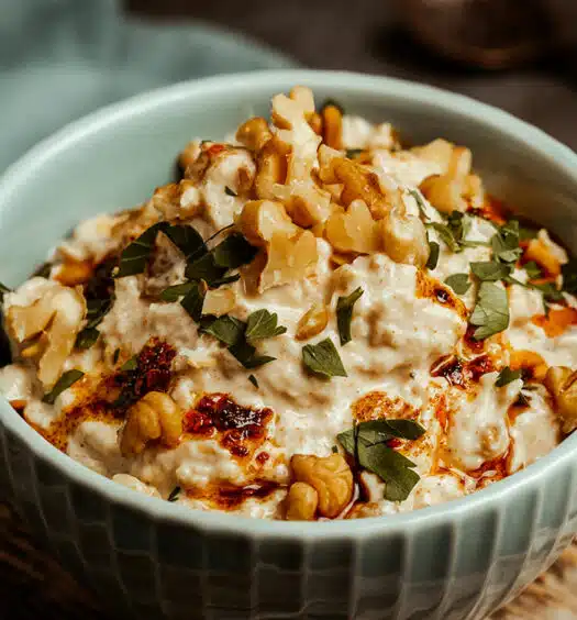 Tscherkessisches Huhn – Rezept für türkischen Geflügelsalat