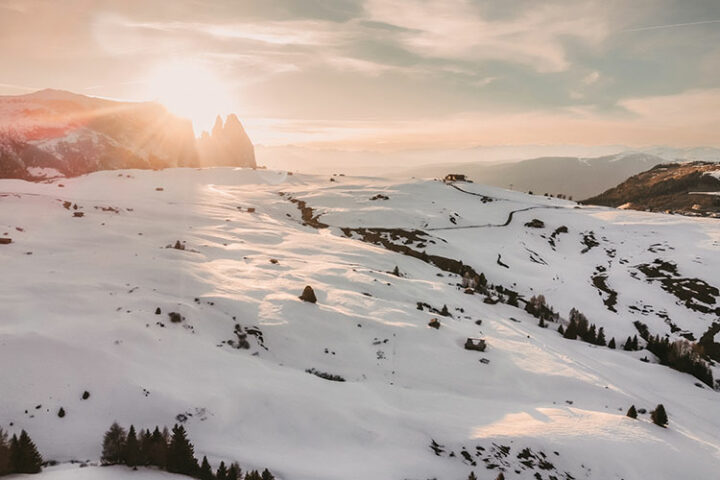 Paradiso Pure.Living auf der Seiser Alm in den Dolomiten